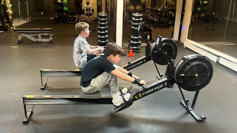 Mark Aquino is training youth athletes