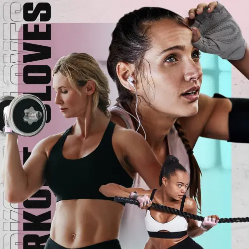 VINSGUIR Workout Gloves for Women and Men (2)