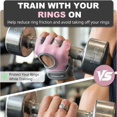 VINSGUIR Workout Gloves for Women and Men (3)